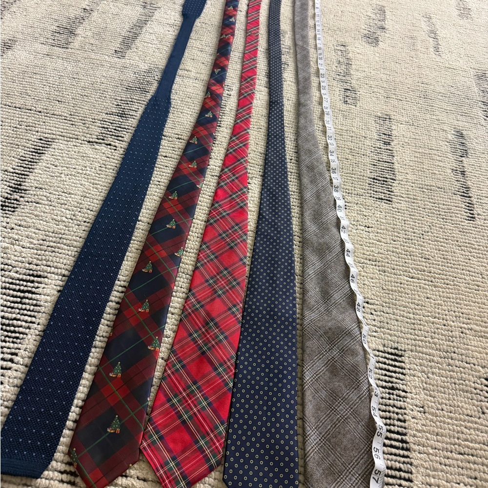 Men's Ties Collection, 5pcs, Multiple Brands